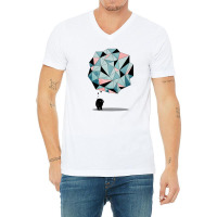 The Pondering V-neck Tee | Artistshot