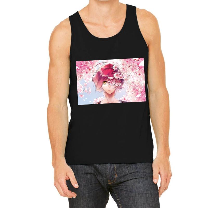 Gother And Cherry Blossoms Tank Top | Artistshot