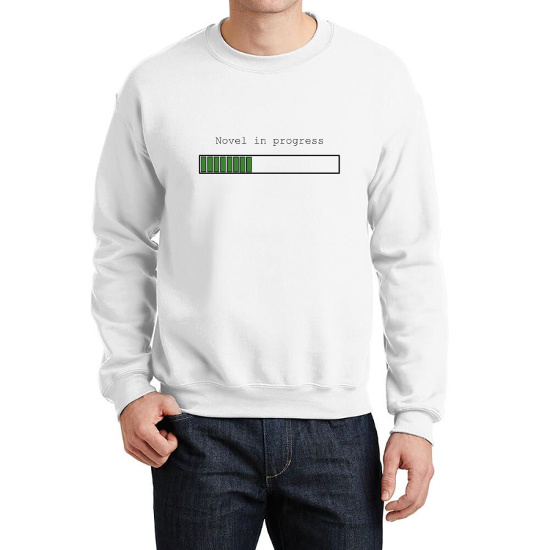 Novel In Progress Crewneck Sweatshirt by cm-arts | Artistshot