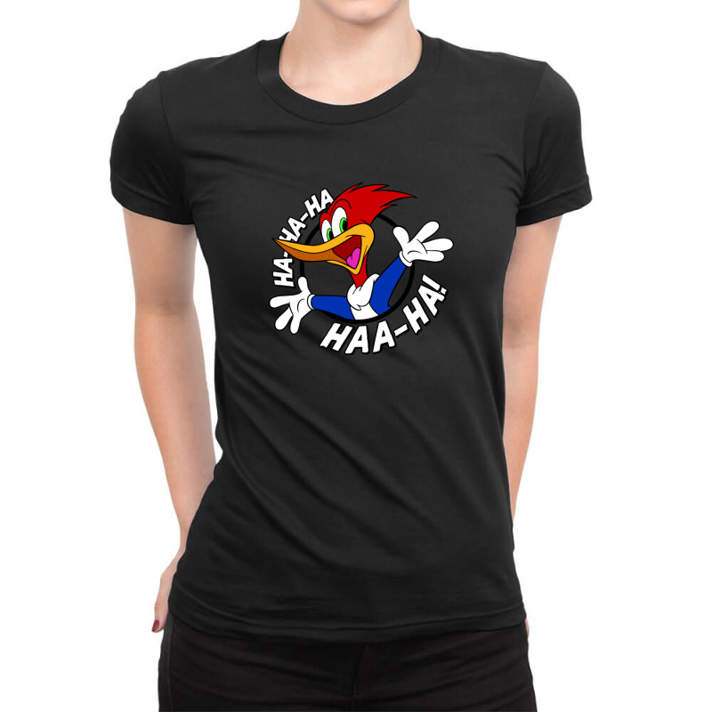 Woody Woodpecker Ladies Fitted T-Shirt by EmmyNash | Artistshot