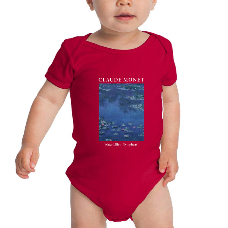 Claude Monet Water Lilies Baby Bodysuit by hansrewawi | Artistshot