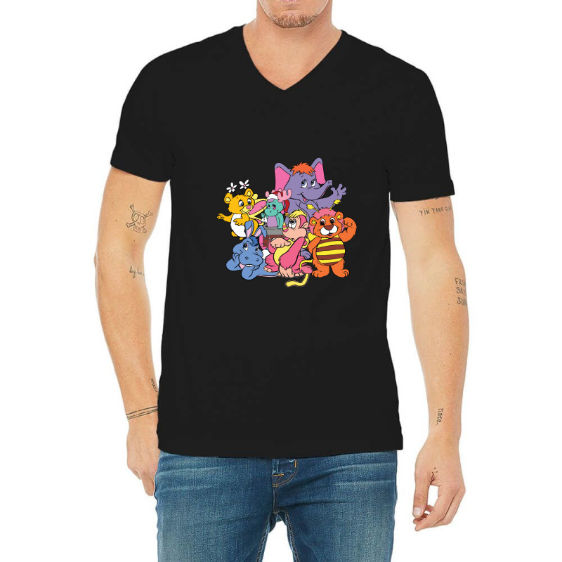 Wuzzles 80s Retro Cartoon V-neck Tee | Artistshot