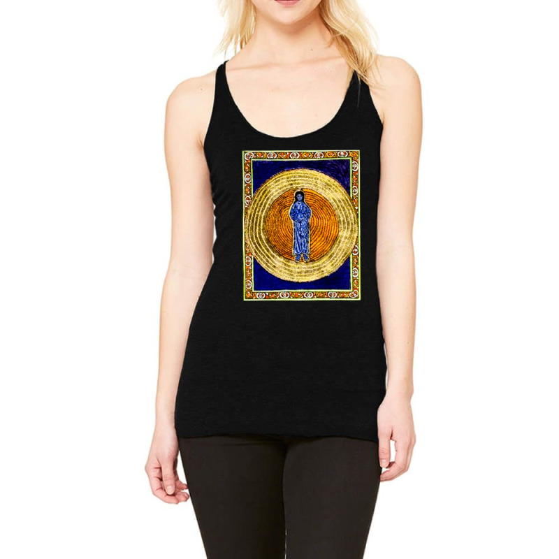 Ildegard Mystic Vision, Ildegard Of Bingen, Ildegard Mystic Vision, Il Racerback Tank by cm-arts | Artistshot