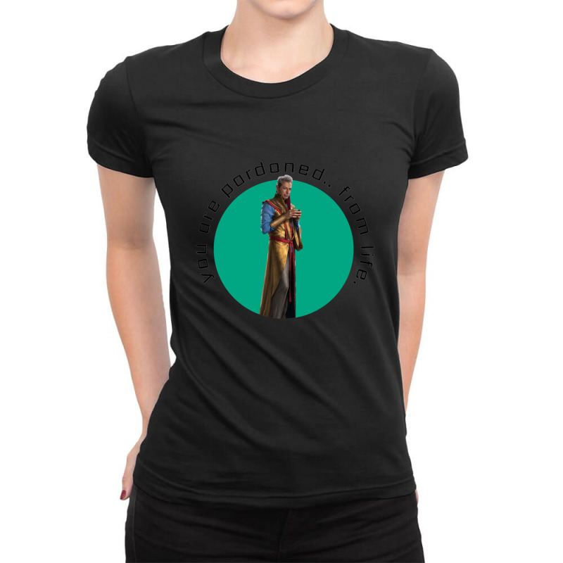 The Grandmaster Classic Ladies Fitted T-shirt | Artistshot