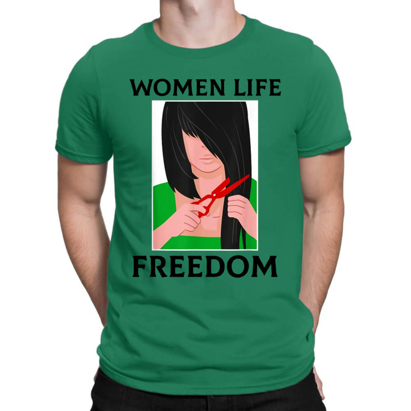 Women Life Freedom Iranian T-Shirt by Blackbubbles | Artistshot