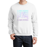 Canoeing Canoeist Canoe Retro Gift Crewneck Sweatshirt | Artistshot