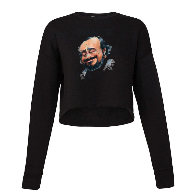 Opera Tenor Pavarotti Cropped Sweater | Artistshot