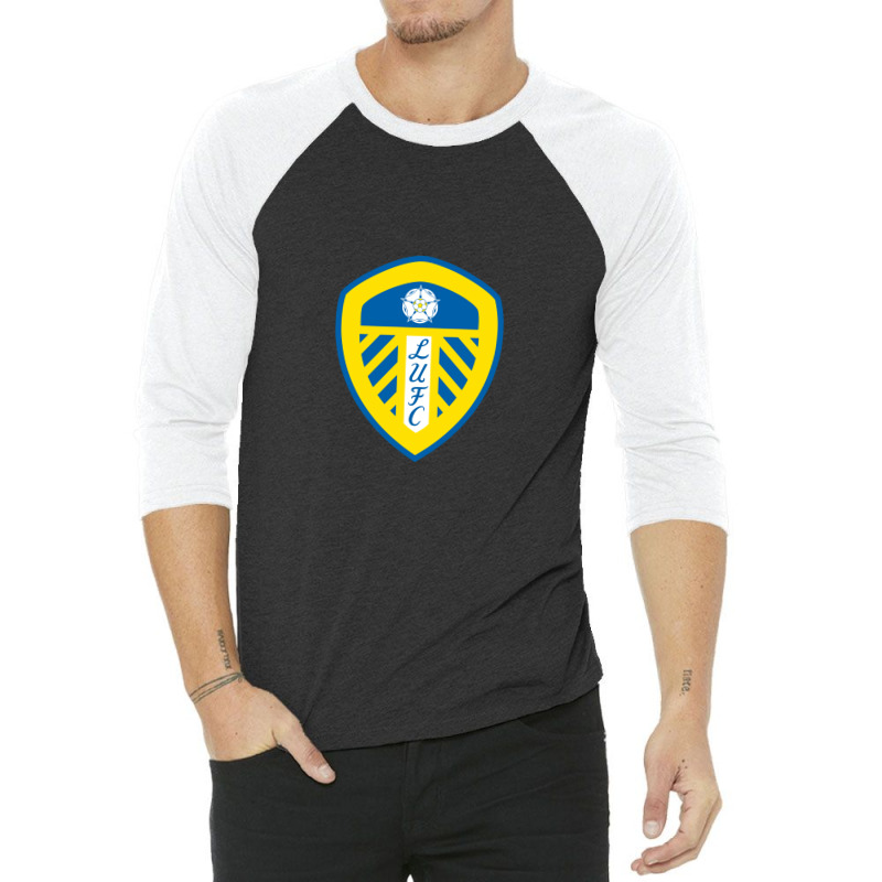 Fc #leeds United 3/4 Sleeve Shirt | Artistshot