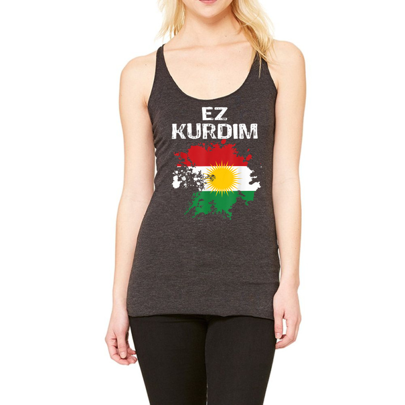 Kurden Kurdistan Newroz Kurdi Flag Her Biji Kurdistan T Shirt Racerback Tank by cm-arts | Artistshot