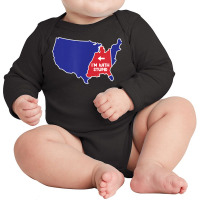 New Hampshire Design For Patriotic Granite Staters T Shirt Long Sleeve Baby Bodysuit | Artistshot