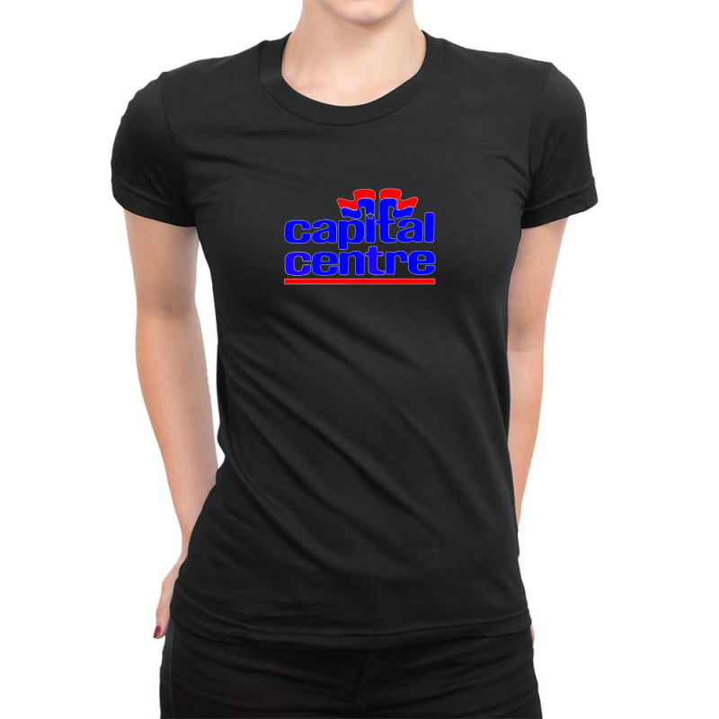 Capital Centre Ladies Fitted T-Shirt by cm-arts | Artistshot