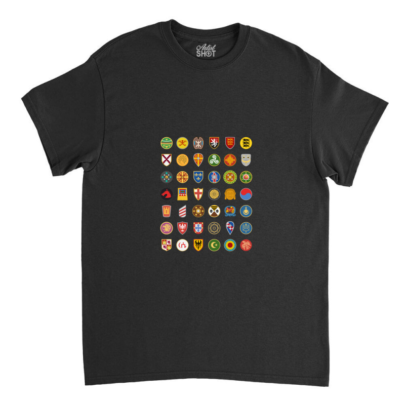 Civilizations Emblems Classic T-shirt by ShaneHess | Artistshot