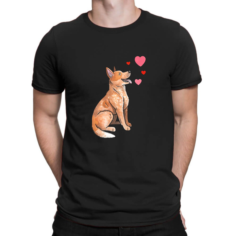 Australian Cattle Dog Love T-Shirt by AudreyRussian | Artistshot