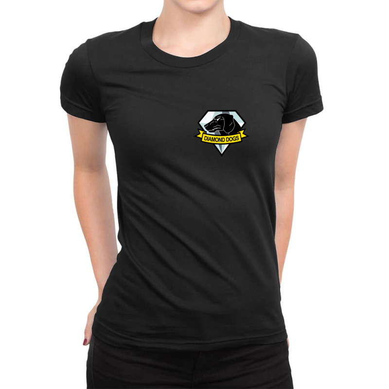 Metal Gear Solid - Diamond Dogs Insignia Ladies Fitted T-Shirt by GregoryBlaylock | Artistshot