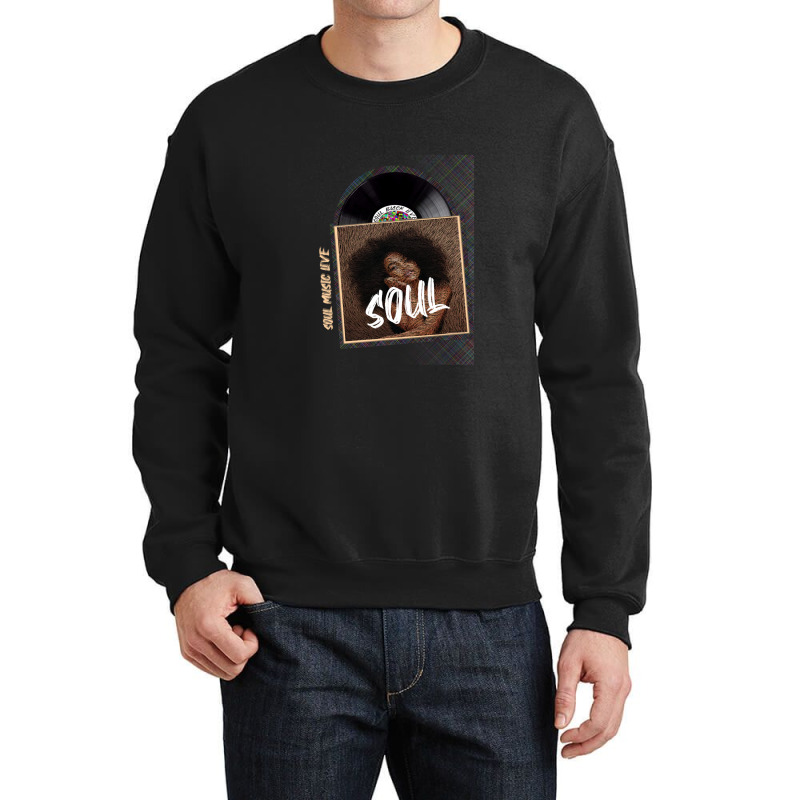 Black Soul 1 Crewneck Sweatshirt by KevinFernandez | Artistshot