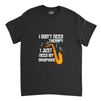 Music Instruments Saxophone Clef Classic T-shirt | Artistshot