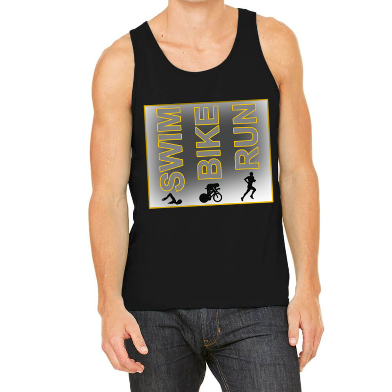 Swim Bike Run (3) Tank Top by KENNETHPCLING | Artistshot