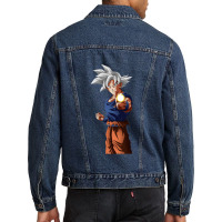 Goku Mastered Ultra Ins Essential Gift Men Denim Jacket | Artistshot