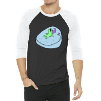 Glep Sleeping Smiling Friends 3/4 Sleeve Shirt | Artistshot