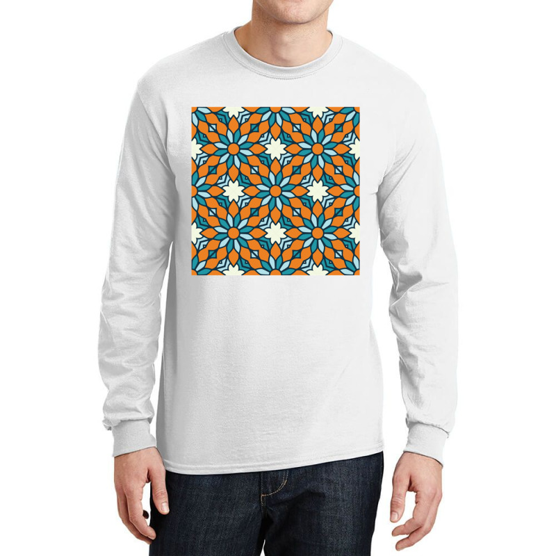 Flower Luxury Mandala Long Long Sleeve Shirts by cm-arts | Artistshot