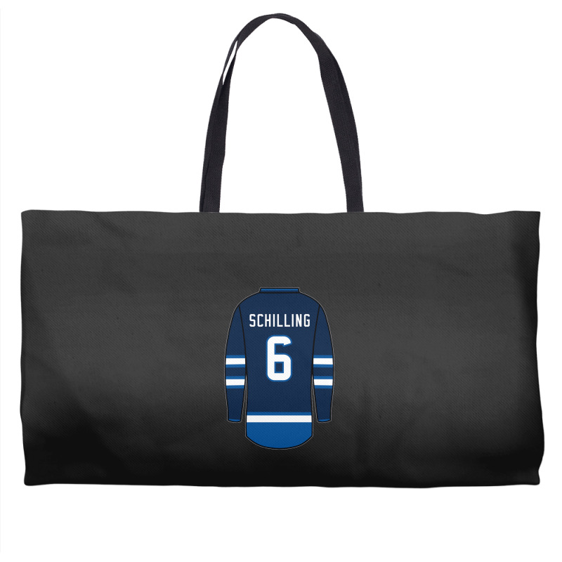 Cameron Schilling Jersey Weekender Totes | Artistshot