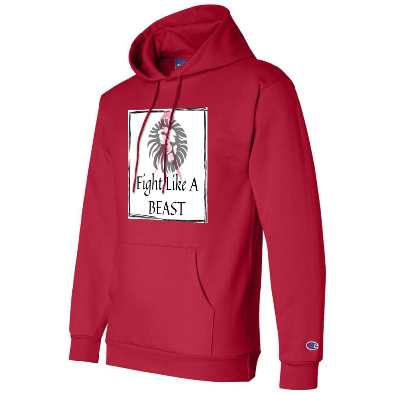 Fight Like A Beast Champion Hoodie | Artistshot