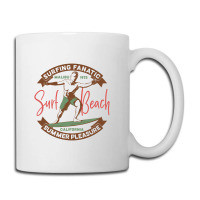 Surfing Fanatic Beach Coffee Mug | Artistshot