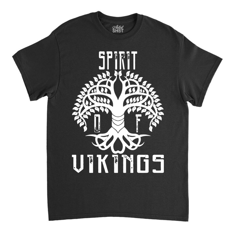 Spirit Book Viking Classic T-shirt by Candy Shop | Artistshot