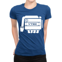 Vtec Engine Ladies Fitted T-shirt | Artistshot