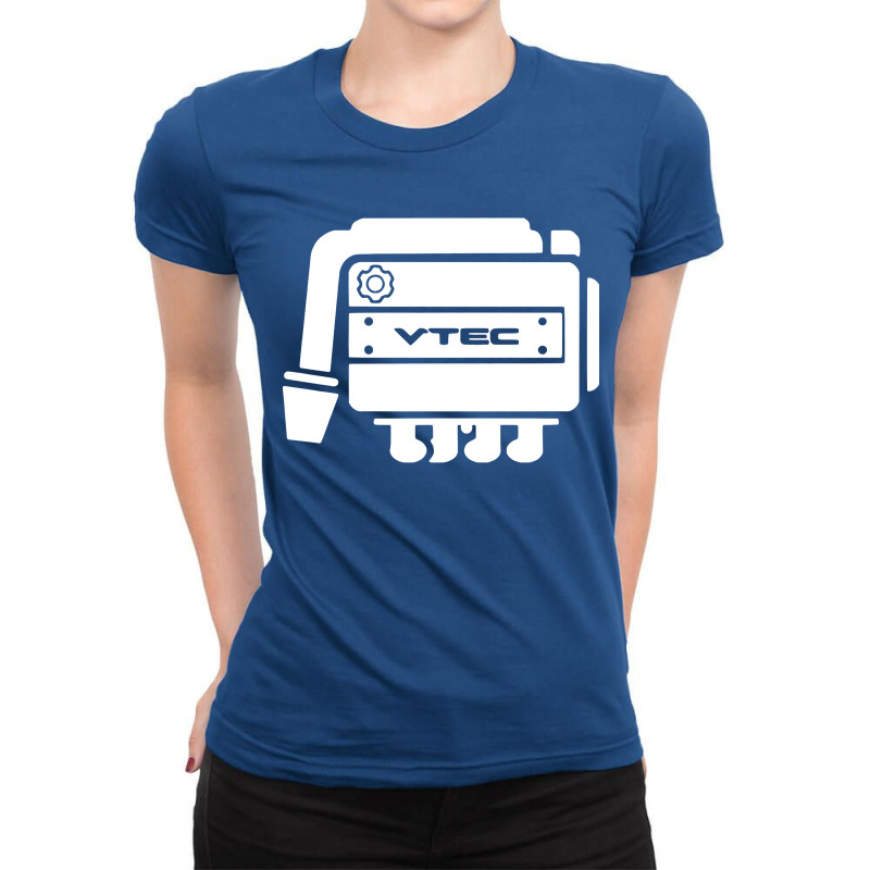 Vtec Engine Ladies Fitted T-Shirt by hani shop | Artistshot