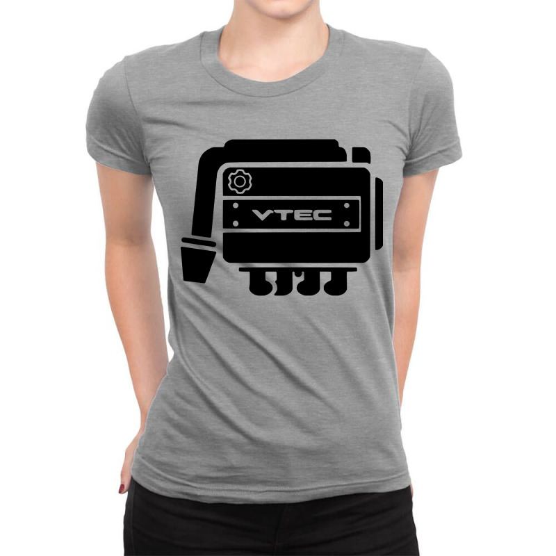 Vtec Engine Ladies Fitted T-Shirt by hani shop | Artistshot