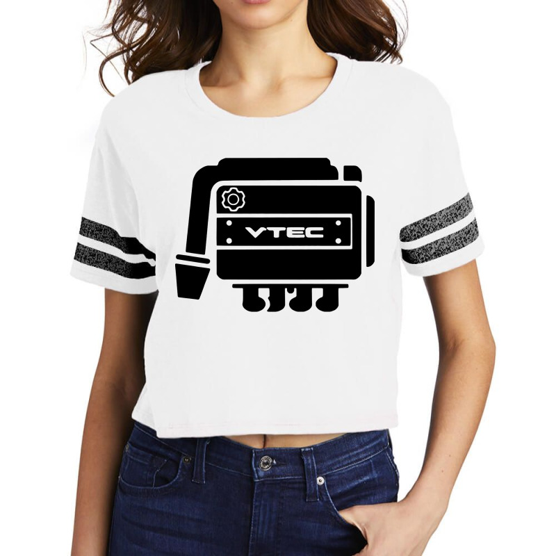 Vtec Engine Scorecard Crop Tee by hani shop | Artistshot