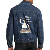 I Am The Milkman Men Denim Jacket | Artistshot