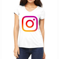 Instagram Women's V-neck T-shirt | Artistshot