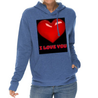 I Love You. Lightweight Hoodie | Artistshot