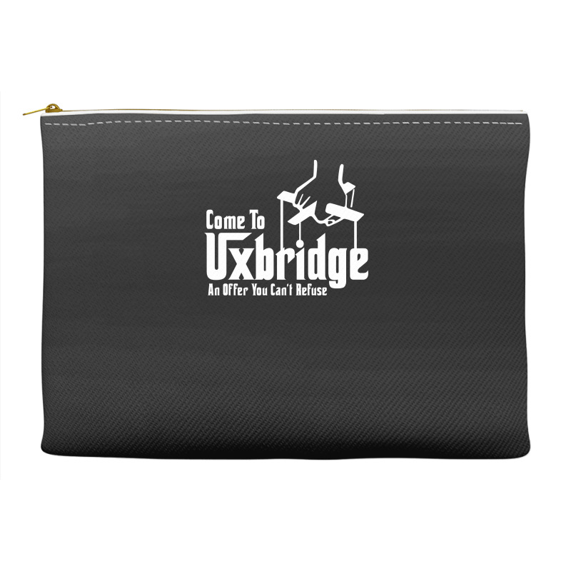 Come To Uxbridge An Offer You Can't Refuse Accessory Pouches | Artistshot