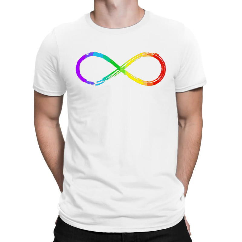 Rainbow, Infinity, Symbol, Infinite Love, Pride Flag, Lgbt, Lgbtq, Lgb T-Shirt by cm-arts | Artistshot