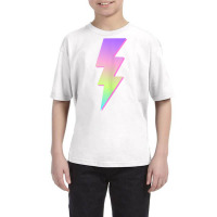 Vaporwave Lightning Bolt Tank Top Youth Tee | Artistshot