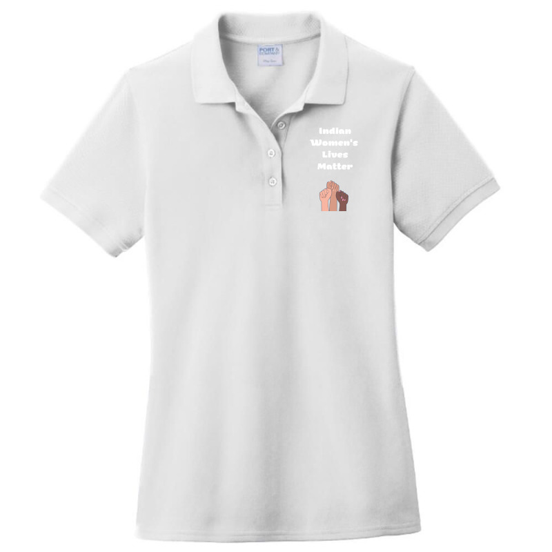 Indian Womens Lives Matter Ladies Polo Shirt by cm-arts | Artistshot