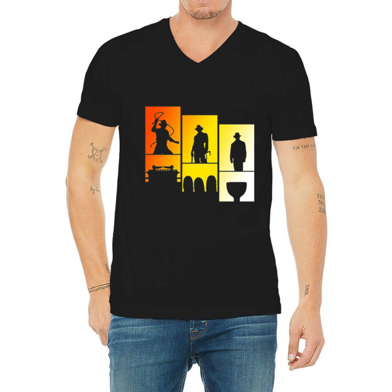 Indiana Jones Indy Trilogy V-neck Tee | Artistshot