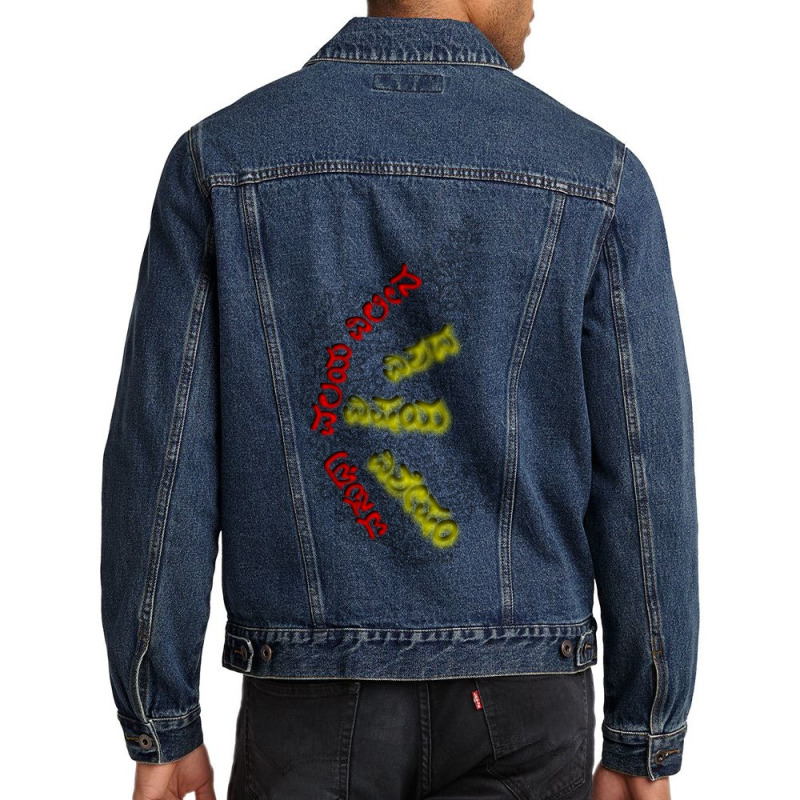 Kannada Pride Tee Men Denim Jacket by cm-arts | Artistshot