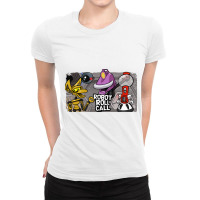 Mst3k   Robot Roll Call Ladies Fitted T-shirt | Artistshot