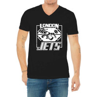 London Jets V-neck Tee | Artistshot