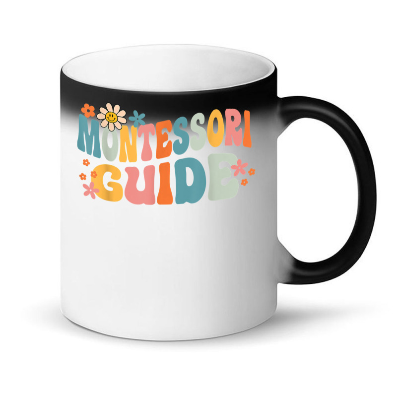 Groovy Montessori Guide Back To School T Shirt Magic Mug | Artistshot