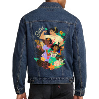 Encanto Sister Goals Mirabel Luisa Isabela Floral Men Denim Jacket | Artistshot