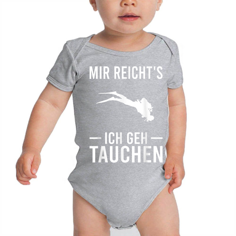 Mir Reichts Ich Geh Diving Water Sports Freediving Diving Baby Bodysuit by nusudimazo | Artistshot