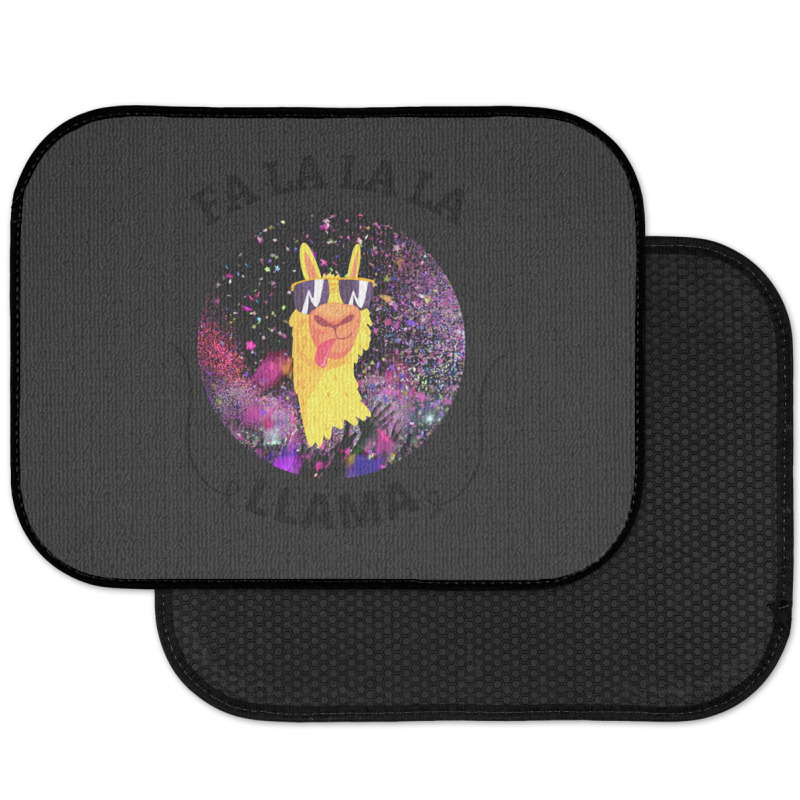 Fa La La La Llama Rear Car Mat | Artistshot