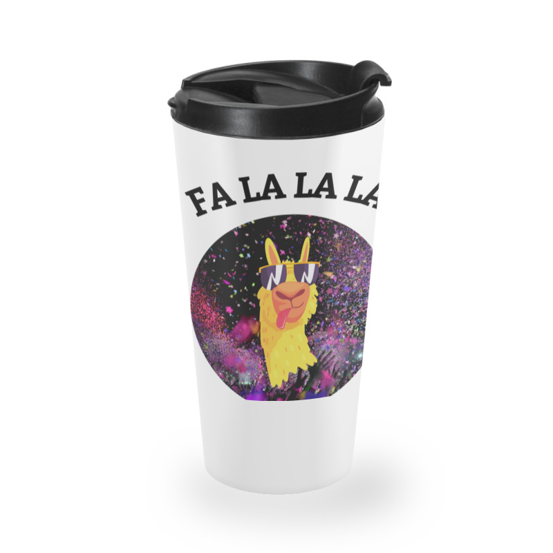 Fa La La La Llama Travel Mug | Artistshot