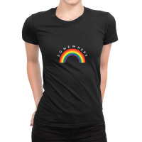 Over The Rainbow Ladies Fitted T-shirt | Artistshot