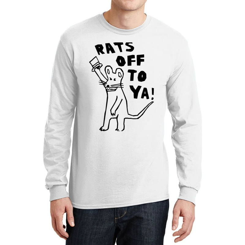 Rats Off To Ya Long Sleeve Shirts by Jalak | Artistshot